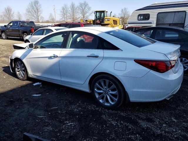 5NPEC4AC0CH370594 - 2012 HYUNDAI SONATA SE WHITE photo 2