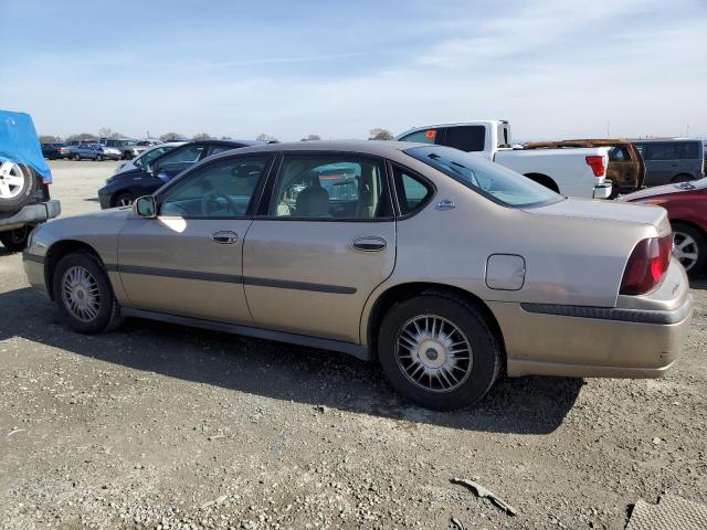 2G1WF55EX19207327 - 2001 CHEVROLET IMPALA TAN photo 2