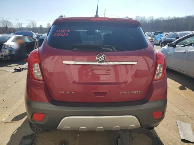 KL4CJCSB1DB164078 - 2013 BUICK ENCORE RED photo 6