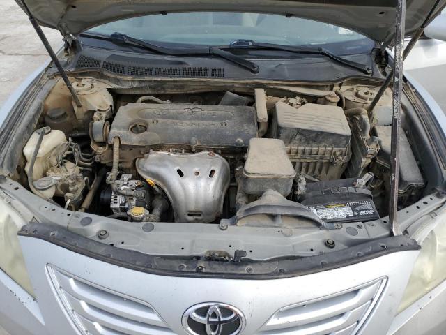 4T1BE46K87U630406 - 2007 TOYOTA CAMRY CE SILVER photo 11