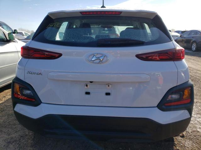 KM8K12AA9KU346676 - 2019 HYUNDAI KONA SE WHITE photo 6