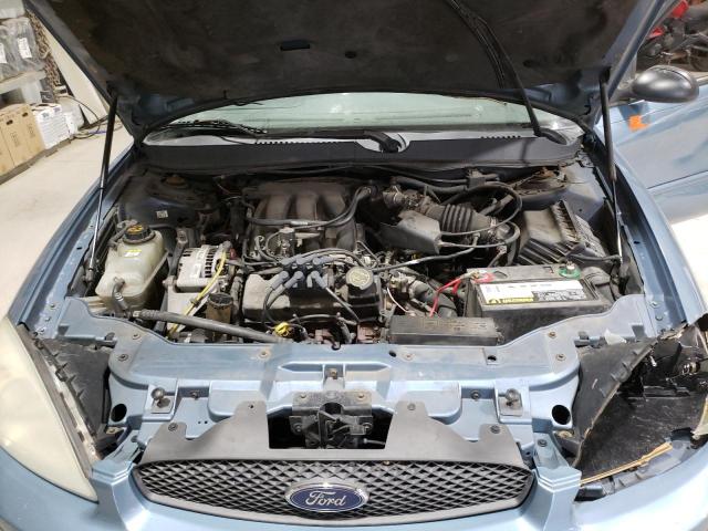 1FAFP53285A158299 - 2005 FORD TAURUS SE BLUE photo 11