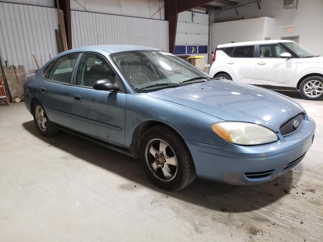 1FAFP53285A158299 - 2005 FORD TAURUS SE BLUE photo 4