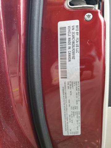 2C4RC1BG8LR269162 - 2020 CHRYSLER PACIFICA TOURING L ბურგუნდია ფოტო 13