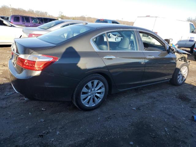 1HGCR2F87DA195253 - 2013 HONDA ACCORD EXL GRAY photo 3