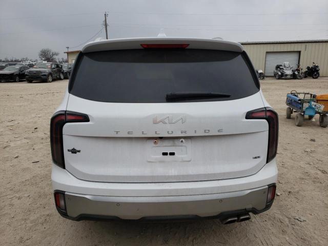 5XYP5DGC0PG377696 - 2023 KIA TELLURIDE SX WHITE photo 6