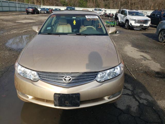 2T1CF22P12C550348 - 2002 TOYOTA CAMRY SOLA SE GOLD photo 5