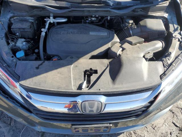 5FNRL6H9XKB026551 - 2019 HONDA ODYSSEY ELITE Gris foto 12
