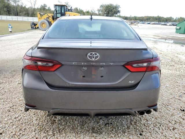 4T1G11AK1RU853431 - 2024 TOYOTA CAMRY SE NIGHT SHADE GRAY photo 6