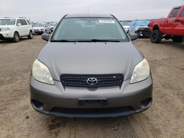 2T1KR32E75C493326 - 2005 TOYOTA COROLLA MA XR GRAY photo 5