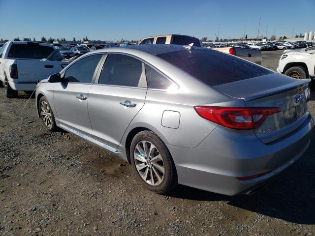 5NPE34AF9HH554885 - 2017 HYUNDAI SONATA SPORT GRAY photo 2