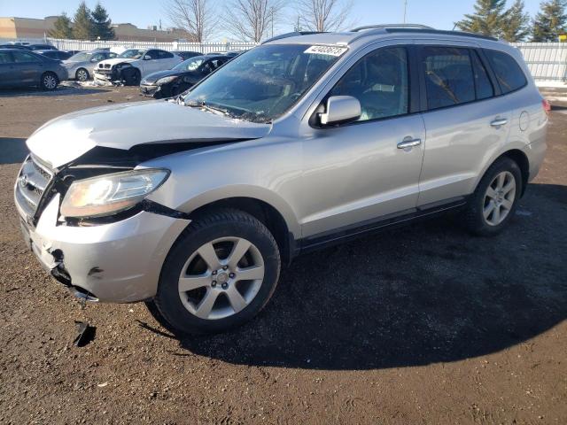 5NMSH73E87H072561 - 2007 HYUNDAI SANTA FE SE SILVER photo 1