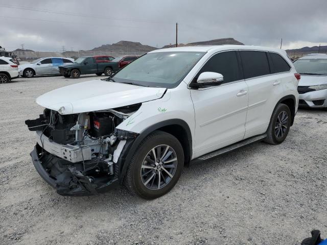 5TDJZRFH3JS485096 - 2018 TOYOTA HIGHLANDER SE WHITE photo 1