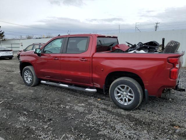 3GCUYDED3KG113906 - 2019 CHEVROLET SILVERADO K1500 LT RED photo 2