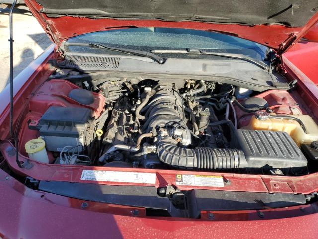 2B3KA53H87H617514 - 2007 DODGE CHARGER R/T RED photo 11