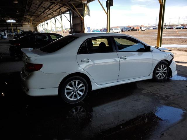 1NXBU4EE7AZ324092 - 2010 TOYOTA COROLLA BASE WHITE photo 3