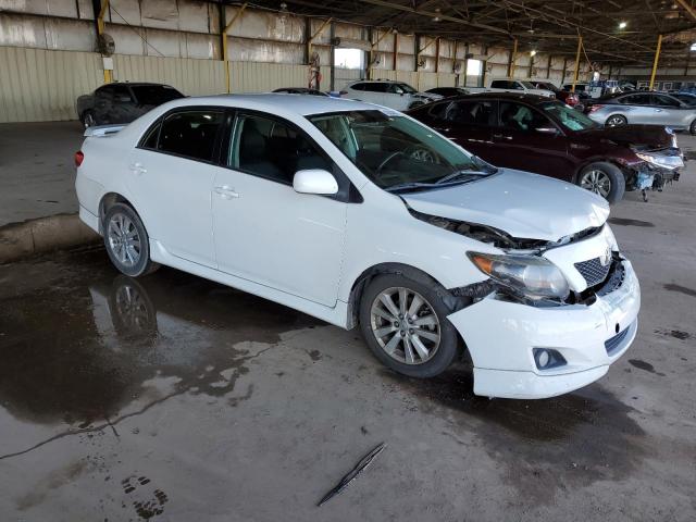 1NXBU4EE7AZ324092 - 2010 TOYOTA COROLLA BASE WHITE photo 4