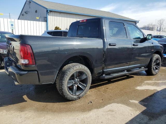 1C6RR6MT0JS265860 - 2018 RAM 1500 SPORT BLACK photo 3