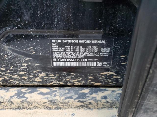 5UXTA6C05M9H53860 - 2021 BMW X5 XDRIVE45E BLACK photo 13