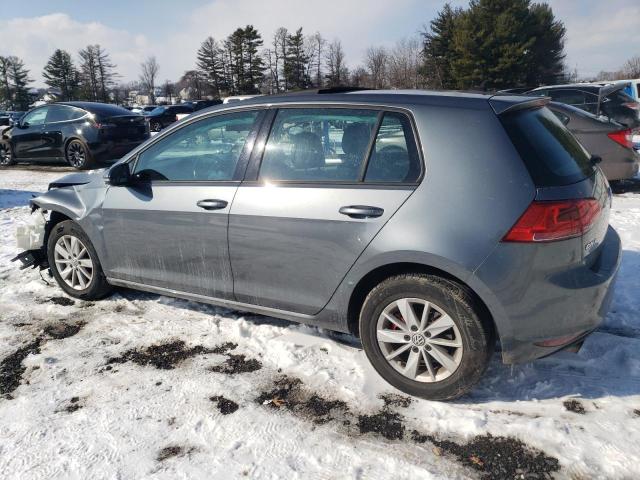 3VW217AU2FM039367 - 2015 VOLKSWAGEN GOLF GRAY photo 2
