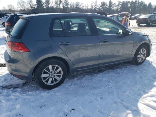 3VW217AU2FM039367 - 2015 VOLKSWAGEN GOLF GRAY photo 3