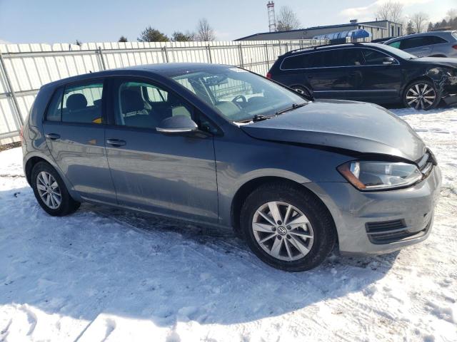 3VW217AU2FM039367 - 2015 VOLKSWAGEN GOLF GRAY photo 4