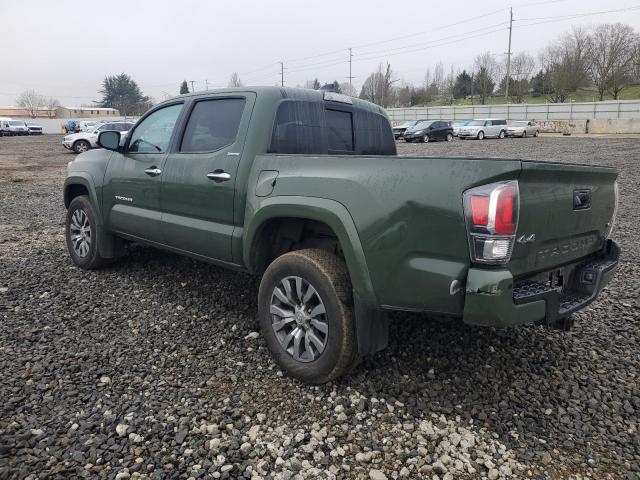 3TMGZ5AN8NM471765 - 2022 TOYOTA TACOMA DOUBLE CAB GREEN photo 2