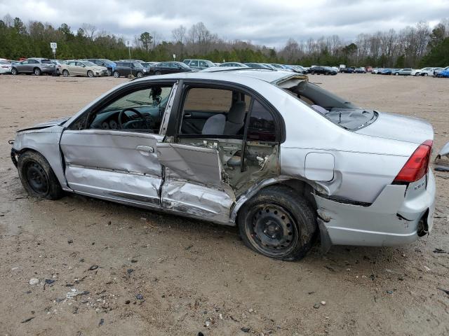 1HGES25782L018606 - 2002 HONDA CIVIC EX SILVER photo 2