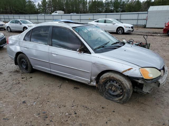 1HGES25782L018606 - 2002 HONDA CIVIC EX SILVER photo 4