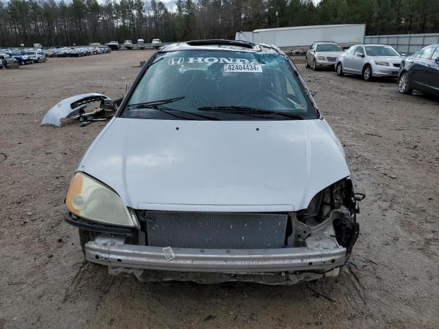 1HGES25782L018606 - 2002 HONDA CIVIC EX SILVER photo 5