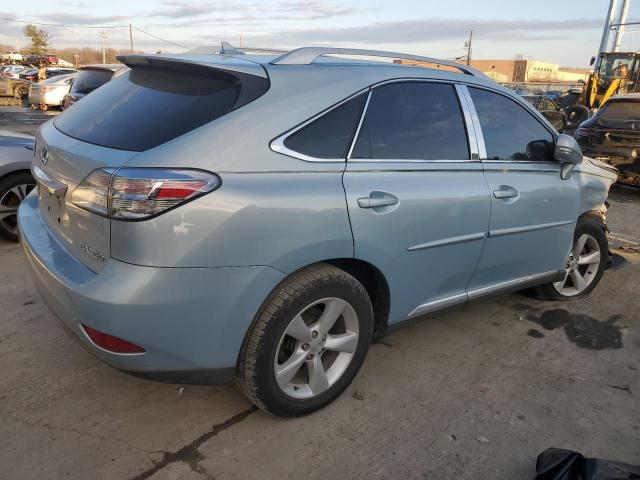 2T2BK1BA2AC015391 - 2010 LEXUS RX 350 TURQUOISE photo 3