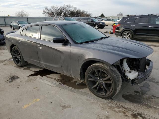 2C3CDXBG0HH504631 - 2017 DODGE CHARGER SE GRAY photo 4