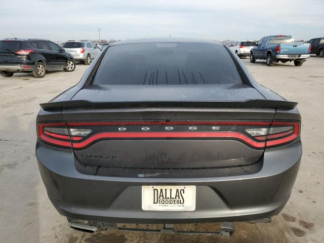 2C3CDXBG0HH504631 - 2017 DODGE CHARGER SE GRAY photo 6