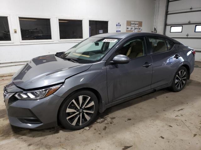 3N1AB8CV0NY258345 - 2022 NISSAN SENTRA SV GRAY photo 1