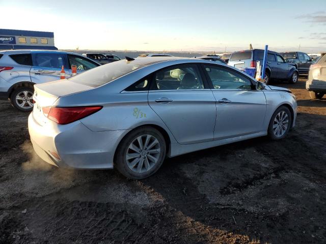 5NPEC4AC9EH830080 - 2014 HYUNDAI SONATA SE SILVER photo 3