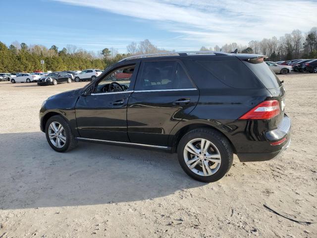 4JGDA5HB3EA274839 - 2014 MERCEDES-BENZ ML 350 4MATIC BLACK photo 2