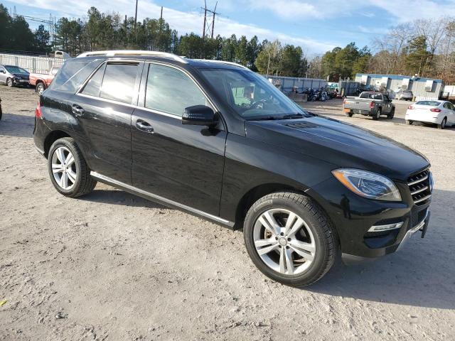4JGDA5HB3EA274839 - 2014 MERCEDES-BENZ ML 350 4MATIC BLACK photo 4