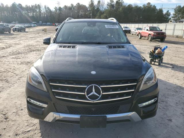 4JGDA5HB3EA274839 - 2014 MERCEDES-BENZ ML 350 4MATIC BLACK photo 5