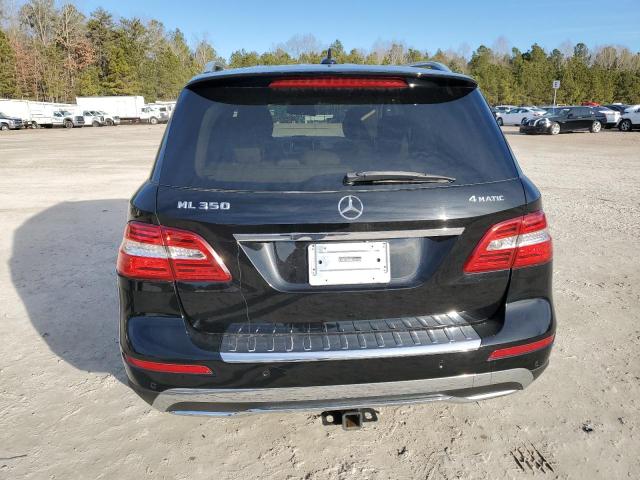 4JGDA5HB3EA274839 - 2014 MERCEDES-BENZ ML 350 4MATIC BLACK photo 6
