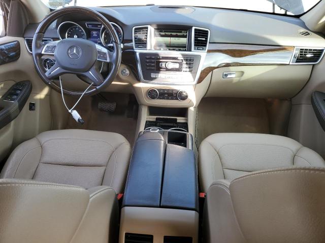 4JGDA5HB3EA274839 - 2014 MERCEDES-BENZ ML 350 4MATIC BLACK photo 8