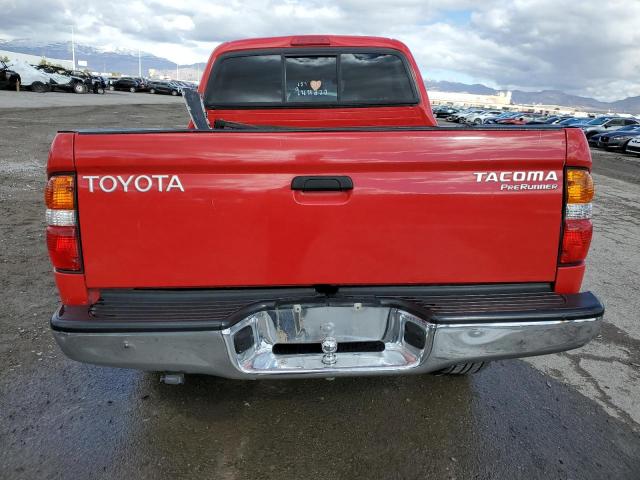 5TEGM92N52Z083041 - 2002 TOYOTA TACOMA DOUBLE CAB PRERUNNER RED photo 6