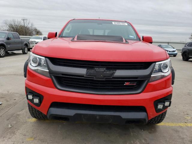 1GCGTDEN1J1155329 - 2018 CHEVROLET COLORADO Z71 RED photo 5