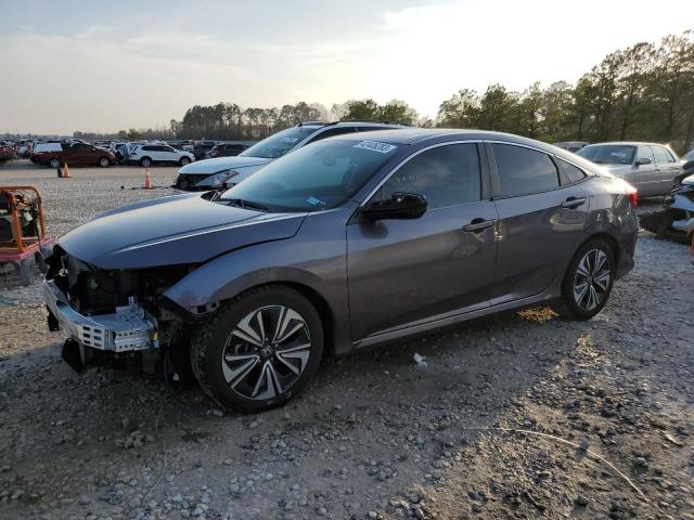 19XFC1F73HE016000 - 2017 HONDA CIVIC EXL GRAY photo 1