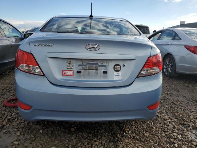 KMHCT4AE9EU669692 - 2014 HYUNDAI ACCENT GLS BLUE photo 6