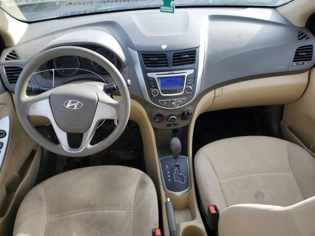 KMHCT4AE9EU669692 - 2014 HYUNDAI ACCENT GLS BLUE photo 8