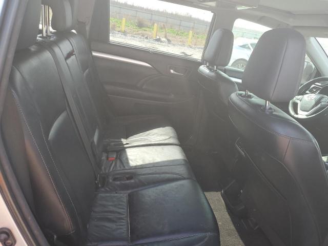 5TDKKRFH2ES007458 - 2014 TOYOTA HIGHLANDER XLE SILVER photo 10