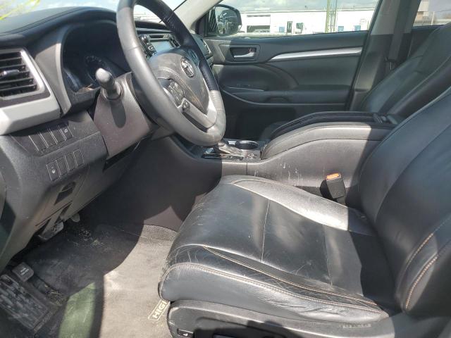 5TDKKRFH2ES007458 - 2014 TOYOTA HIGHLANDER XLE SILVER photo 7