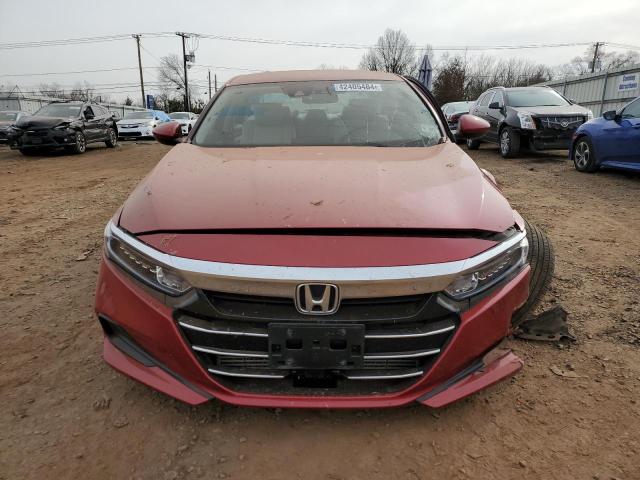 1HGCV1F18MA031048 - 2021 HONDA ACCORD LX MAROON photo 5