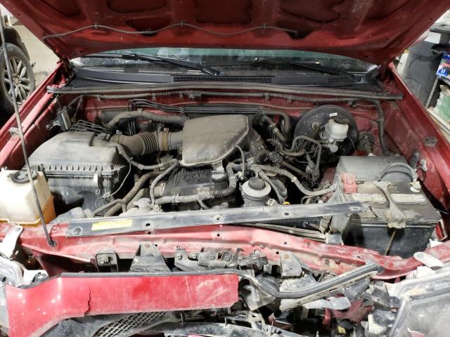 5TFUX4EN8FX036298 - 2015 TOYOTA TACOMA ACCESS CAB წითელი ფოტო 11