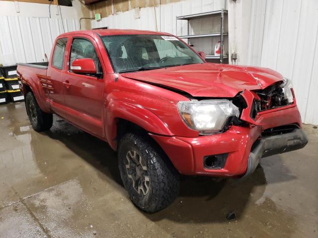 5TFUX4EN8FX036298 - 2015 TOYOTA TACOMA ACCESS CAB წითელი ფოტო 4